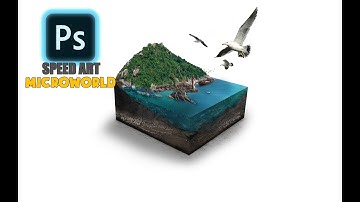 How I Make A MicroWorld Photo | Photoshop Manipulation | Photoshop Speed Art