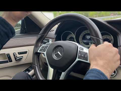 mercedes e180 hız denemesi