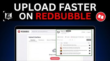 Redbubble Tutorial: How to Upload Faster on Redbubble Copy Link