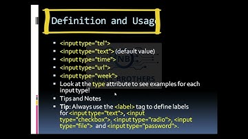 HTML5 Input Element | Mastering Form Input Fields | Comprehensive Guide | Noul Brothers