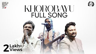 Khoro Bayu | Arnob | Sourendro Soumyojit | World Music Day Concert 2023