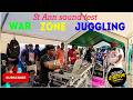 WAR ZONE JUGGLING DUB TALK 45 SHOP LOCK  -ST ANN SOUND FESTIVAL #2ND - CUT STONE SOUND PRODUCTION