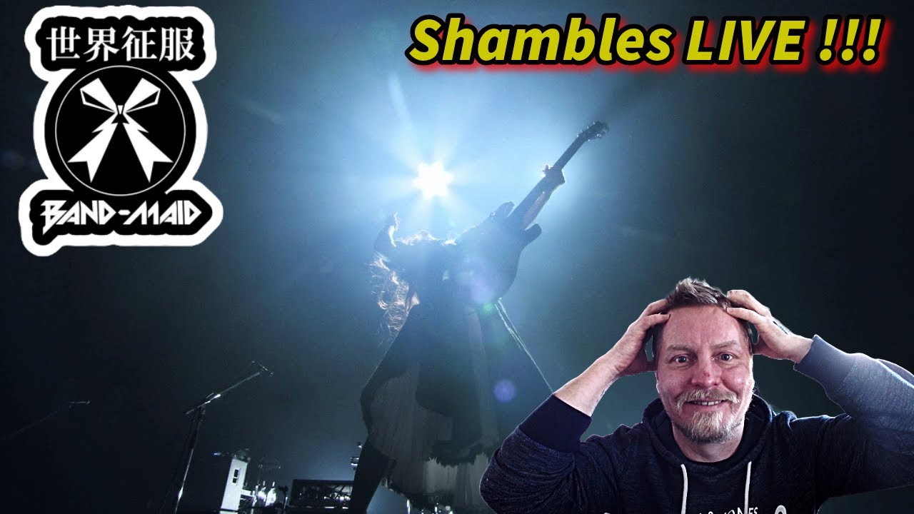 Johi Reacts To BAND-MAID / Shambles LIVE 🤯🤯🤯