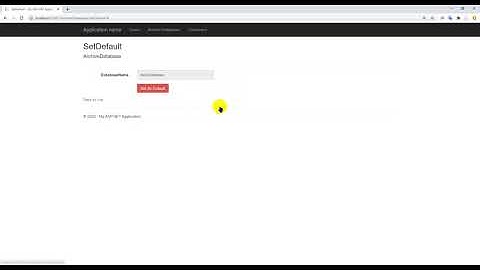 Add Connection String Dynamic ASP.NET C# and MVC
