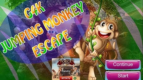 G4K Jumping Monkey Escape Walkthrough [Games4King]