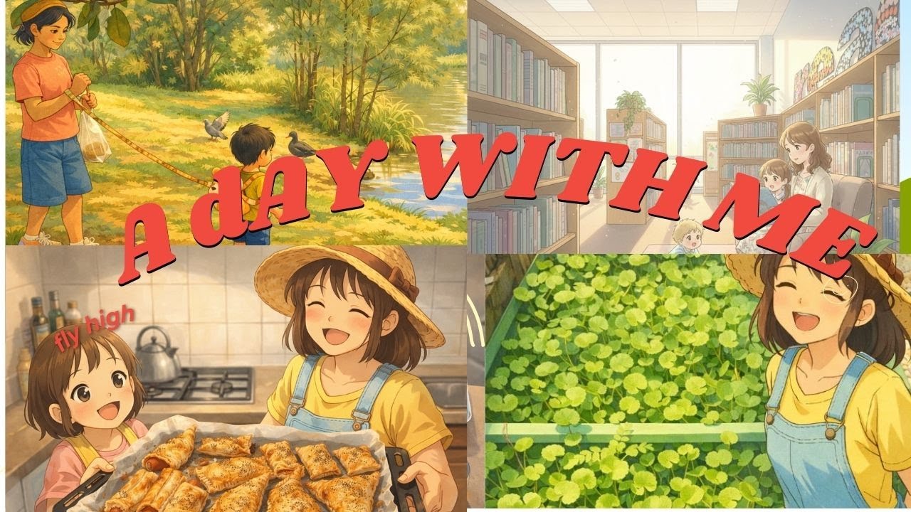 Aesthetic Silent Vlog: Relaxing Sydney Vlog | Garden Harvest, Gotu Kola Salad & Fun Fish Pastries