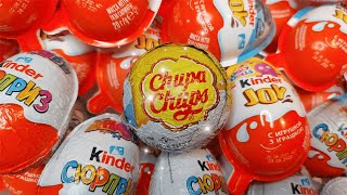 Yummy Chupa Chups Kinder Surprise - A Lot Of Kinder Surprise Egg Toys