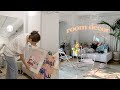 (Eng) 13평작업실 ROOM DECOR 여름맞이 구조바꾸기, 인테리어 제품 언박싱, 애증의 조명들 | kinda cool