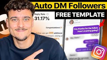 Automate Instagram DMs to New Followers & Track Reply Rates (with ManyChat)