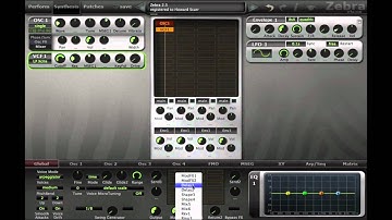 Zebra2 Mini-Tutorial #27 - Messing with MSEG