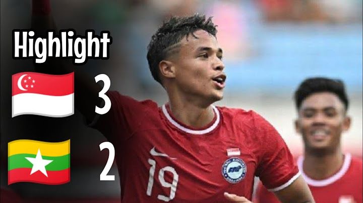 Singapore Vs Myanmar (3:2) AFF Mitsubishi electric Cup 2022