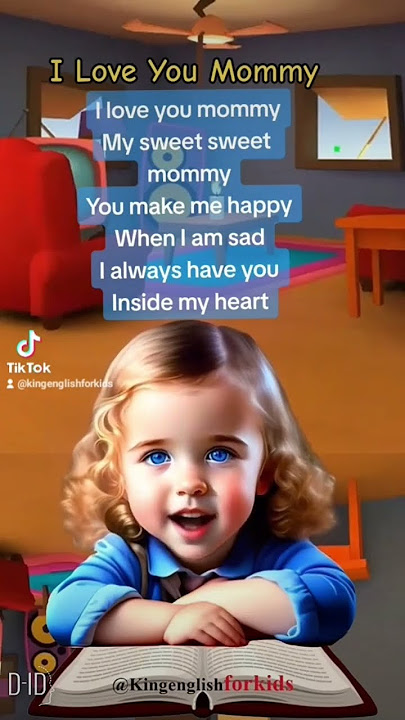 #Short I love you mommy #english #englishforkids #kingenglish #kingenglishforkids