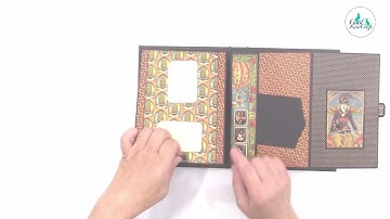 Walk Through of a Mini Folio (CoolKatzCraft Ltd) using Graphic 45 