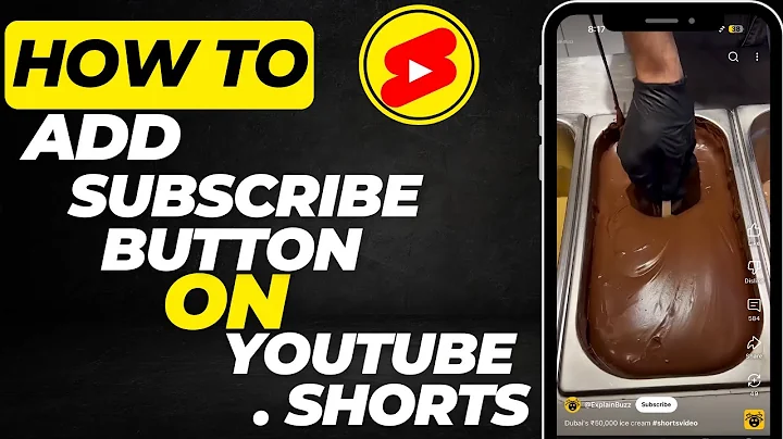 How to Add Subscribe Button on YouTube Shorts | Easy Tutorial 2025