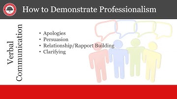 Professionalism in a Workplace