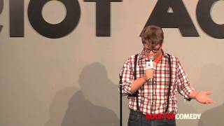 Luke Wienecke at the Riot Act in Washington, DC, 3/8/12 Information