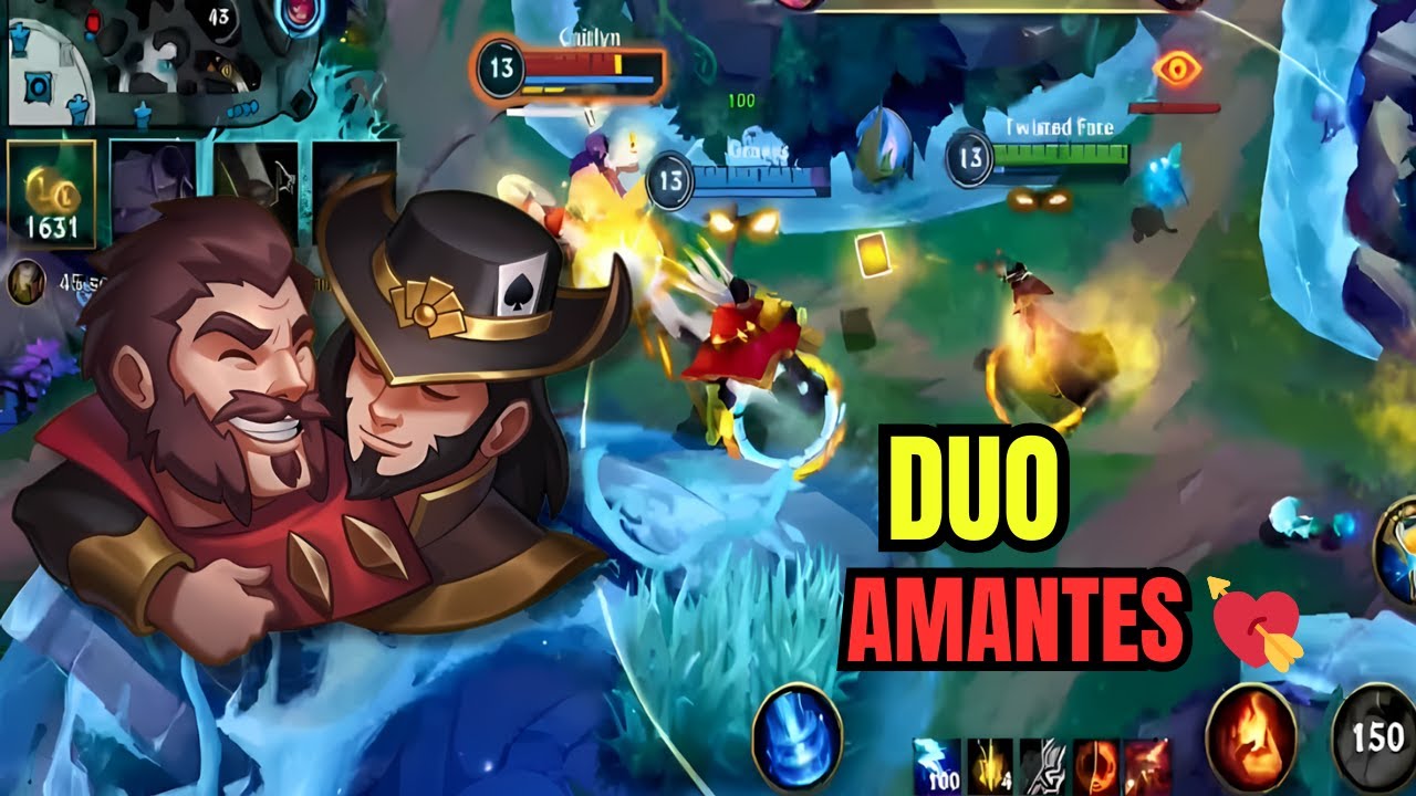 Wild Rift: DUO AMANTES 💘 (TF ADC + Graves Tanque Troll)