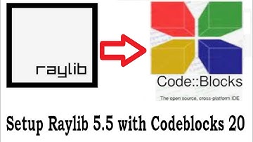 Raylib Setup in Code::Blocks IDE (2025) - C/C++ Tutorial. Raylib for 2D and 3D Game Development