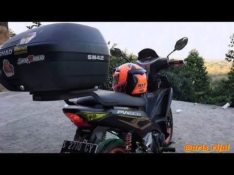 review-supra-x-125-fi-modif-semi-touring.-#supra125holic-#supratouring-#menolakpunah