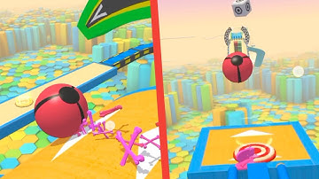 Action Balls - All Levels 155-156, SpeedRun Gameplay, Android IOS, Amaizing Ball Game