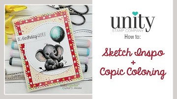 Unity Quick Tip: Sketch Inspo + Copic Coloring