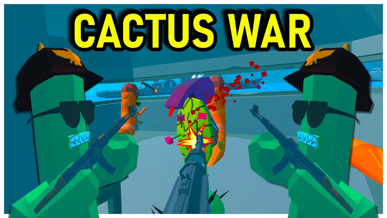 cactus shooting game