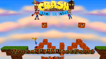 Crash Bandicoot - Back In Time Fan Game: Custom Level: Tawna RMAL Mode Part 1 By BlazeMan