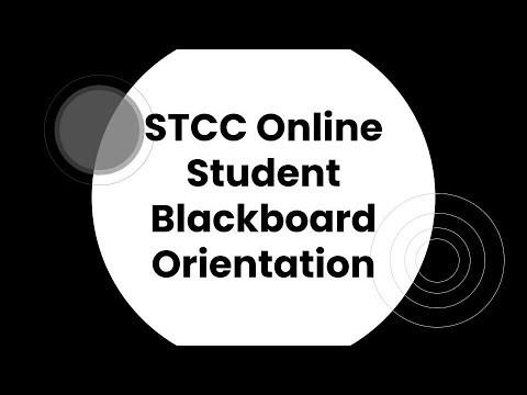 STCC Online Student Orientation 2021