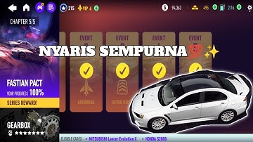 CS - FASTIAN PACT ( MITSUBISHI Lancer Evolution X ) | NFS No Limits Gameplay