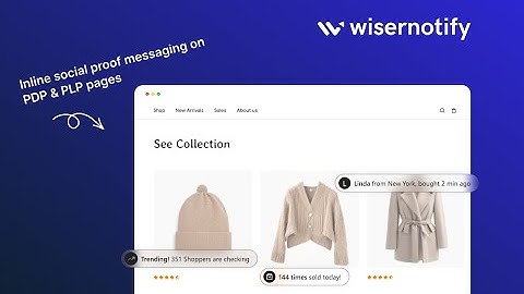 🔥 Add Inline Social Proof to Your eCommerce Store | WiserNotify Setup Guide
