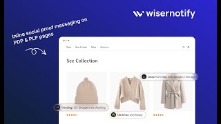 🔥 Add Inline Social Proof to Your eCommerce Store | WiserNotify Setup Guide