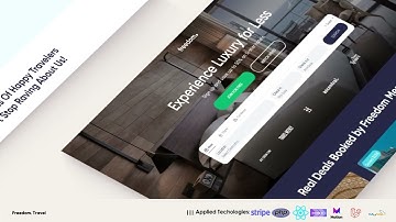 Freedom: Hotel Booking Platform || PHP 8.2 || Laravel 9.0 || React.js || MySQL