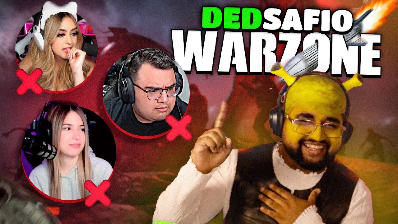 Eliminé a los top STREAMERS en DEDSAFIO Warzone 😳
