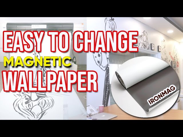 starter set - to install magnetic wallpaper - Groovy Magnets