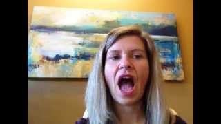 Pretend Yawn Exercise