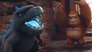 Buddy Godzilla \& Buddy Kong Companions First Look | COMMANDERS YT