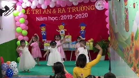 BẢY SẮC CẦU VÒNG - nhóm múa lớp mầm