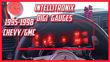 1995-1998 Intellitronix Digital Gauge Cluster OBS