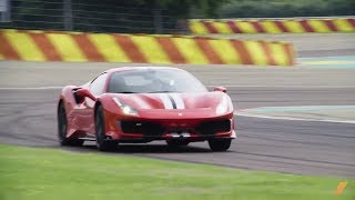 The ferrari 488 pista is a monster: 0-60 in 2.8 seconds, 710-hp, 568
lb-ft from 3.9 liters of twin-turbo v-8. drive's chief auto critic
lawrence ulrich d...