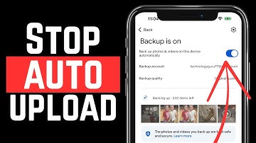 How To STOP Backup In Google Photos - Full Guide