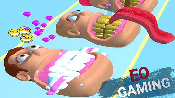 Teeth Runner 😁🔥   Gameplay All Levels Walkthrough iOS,Android Teeth Runner Level part # 3