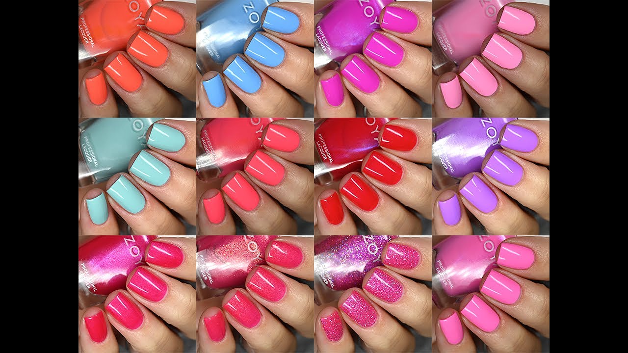 Zoya | Tutti Fruitti | Summer 2025 | Live Swatches