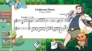 "Littleroot Town" (from "Pokémon RSE") || Piano Sheet Music ^^
