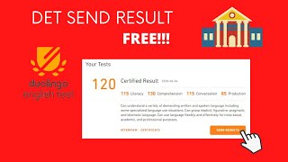 How to send Duolingo English Test result 100% Free