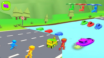 Shape shifting 🚴🚦🏃🚕All levels Gameplay walkthrough Android, iOS Max ZPT8N #shape #shorts