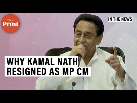 The moment Kamal Nath resigned as Madhya Pradesh CM