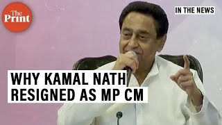 The moment Kamal Nath resigned as Madhya Pradesh CM