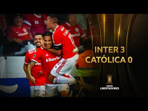 Gols - Internacional 3 x 0 Universidad Católica | Fase de Grupos | Libertadores 2020