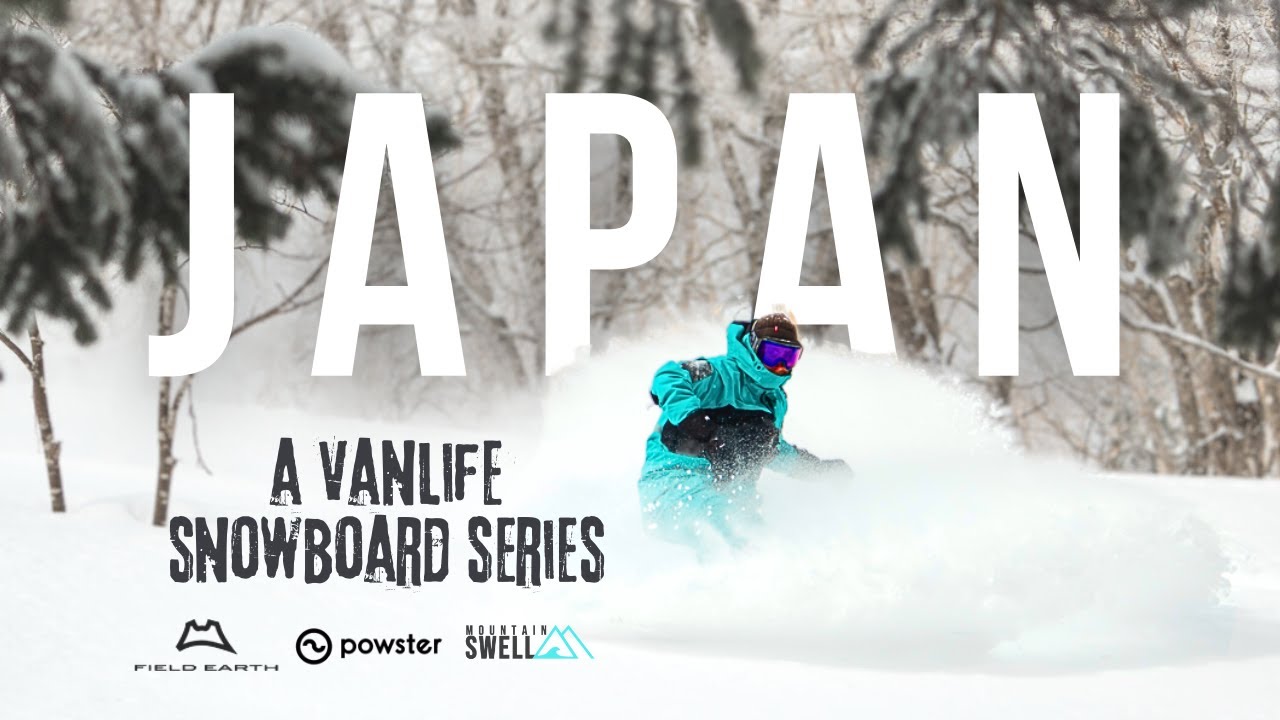 Living For Free At Japans Best Ski Resorts | Full Series #vanlife #snowboarding #車中泊