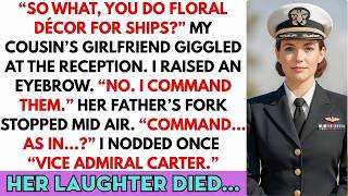 She Mocked My Girly Navy Job at the Reception — Until I Introduced Myself as Vice Admiral Carter
